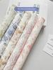 Xinrui Retro Floral Printed Waterproof Wrapping Paper for Flower Bouquets