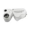 Jewellery Magnifying Glass  30 x 60 Illuminated Loupe with LED Light Jeweller's Magnifier for Diamonds Stamps