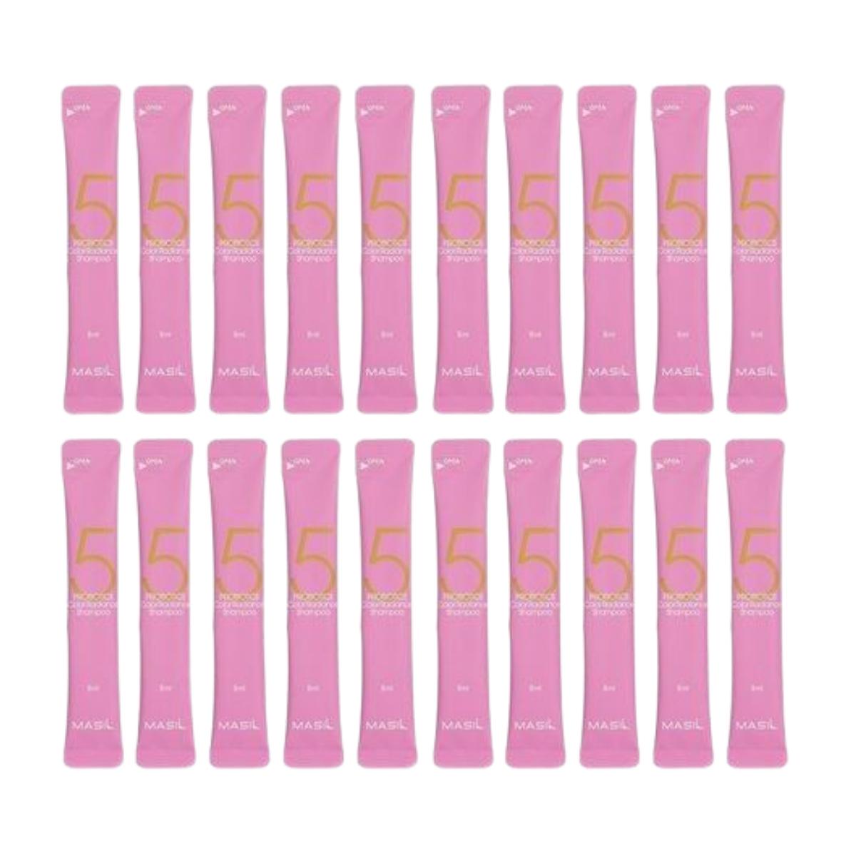 MASIL 5 Probiotics Color Radiance Shampoo Hair Color Protection Daily Wash 8ml x 20pcs