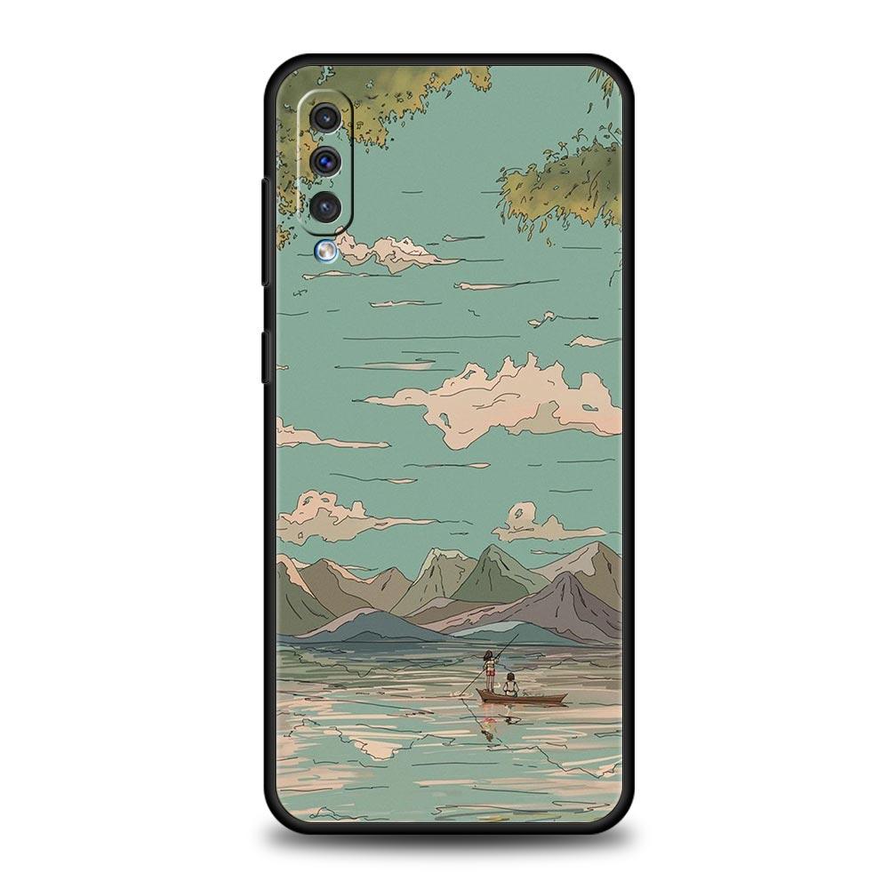 

Чехол INS Korean Sunset Scenery для Samsung A12 A14 A32 A50 A70 A20E A20S A10 A10S A22 A30 A40 A34 A54 A42 A52 5G A02S A04s Samsung A34