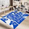 1PC Eyes Pattern Extra Large Non Slip Floor carpet, Office, family, bedroom, Studio Large Area Rug Indoor Rugs, Vibrant Colors