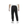 Nike Solid Color Logo Print Knit Sports Pants Men Bottoms Black DV9846-010