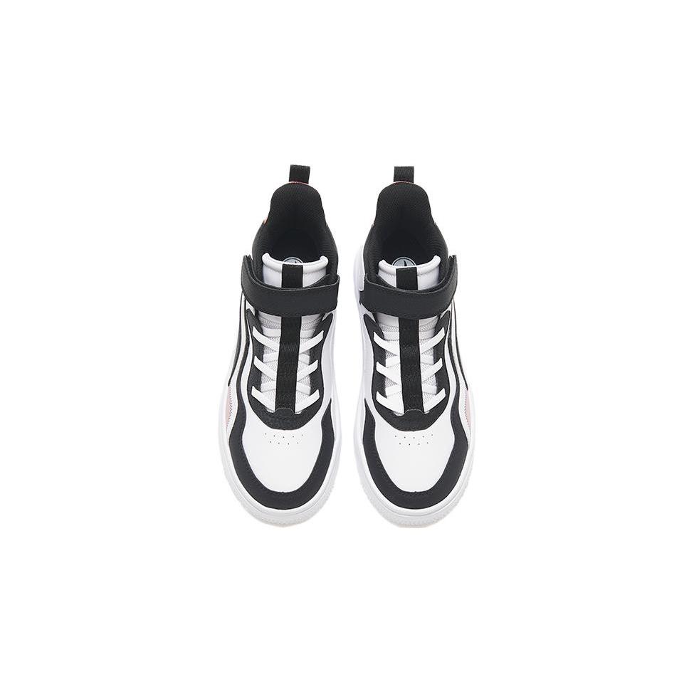 (GS) ANTA Skateboarding Series Sneakers High 'White Black Pink' Kids' A322338035-1