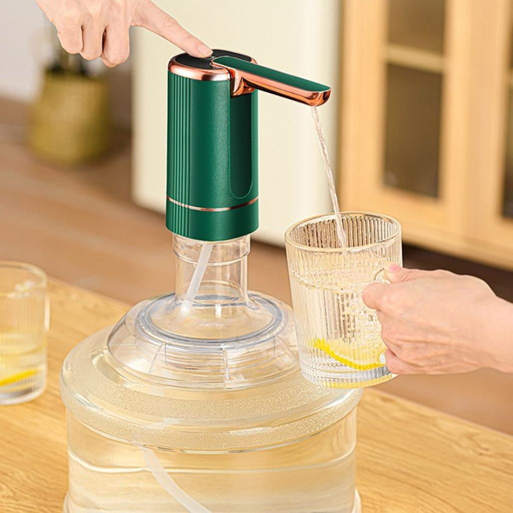 Portable Electric Water Bottle Pump Automatic Drinking Water Dispenser Collapsible Designs Water Pumps for 5 Gallon Jug