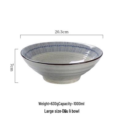 ZISIZ Japanese Style Ramen Noodle Bowl