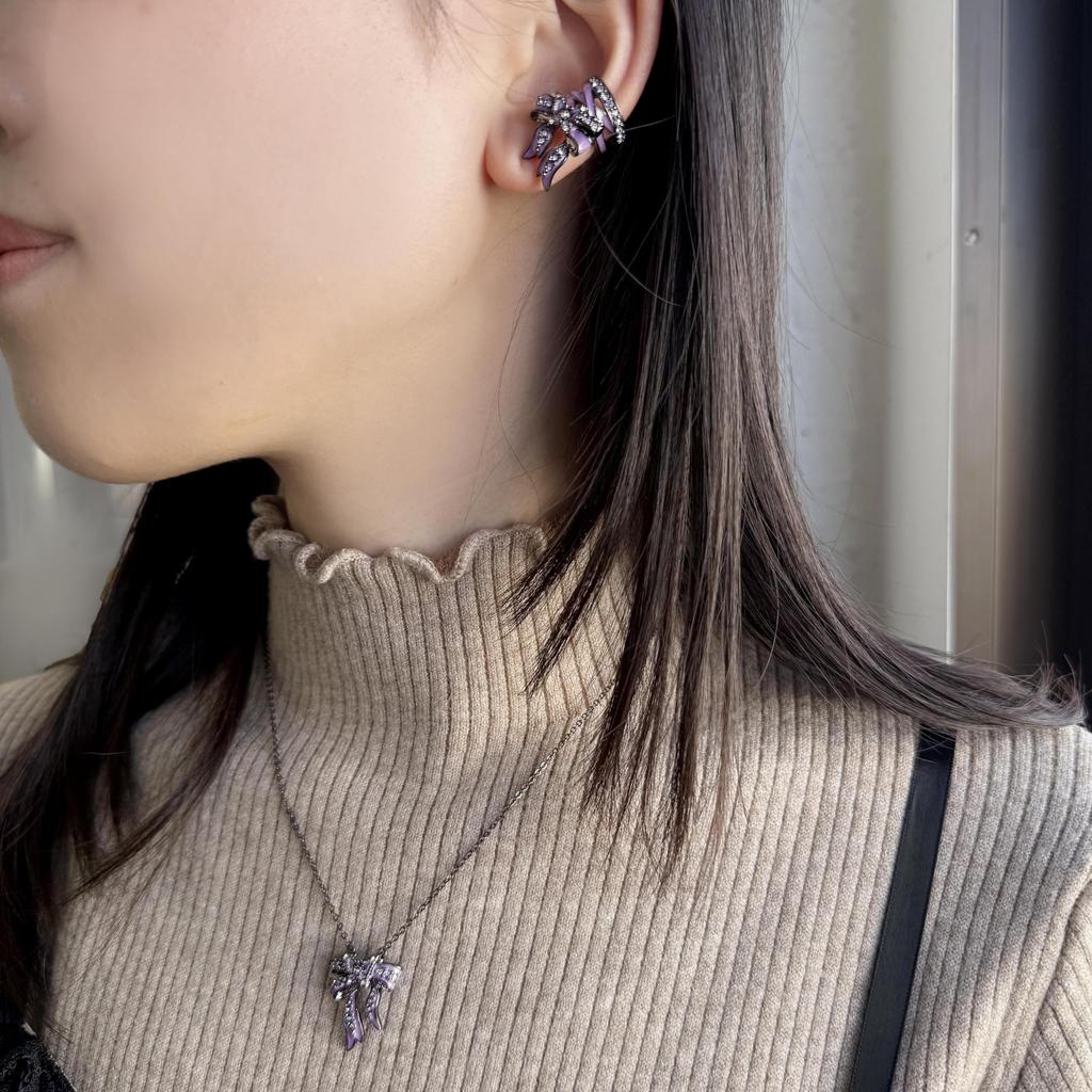 Ribbon Motif Ear Cuff SAME1515H XV [Anna Sui]