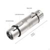XLR Adapter Microphone Line Portable Female to 3 Pin for DJ Party Live