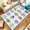 Sig. Tappeto Little Miss da Uomo per Soggiorno Camera da Letto Casa Decorazione Divano, Tappetino Antiscivolo per Giochi Bambini