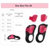 1 Pair Arch Support Foot Pads for Flat Feet Fallen Arches Non-Slip High Arch Support Shoes Inserts Plantar Fasciitis Relief