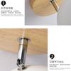 Noridc Wooden Led Ceiling Light Fixture Adjustable Angle Metal Lampshade Colorful Modern Lamp For Corridor Aisel Indoor Creative