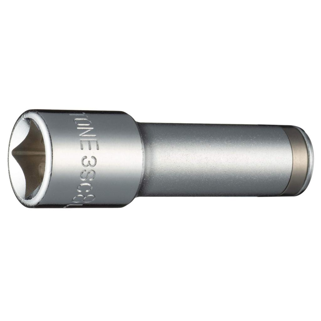 TONE Nut catch deep socket Drive angle Width across flats 08mm (hexagonal) 3SC-08L 9.5mm (3/8")
