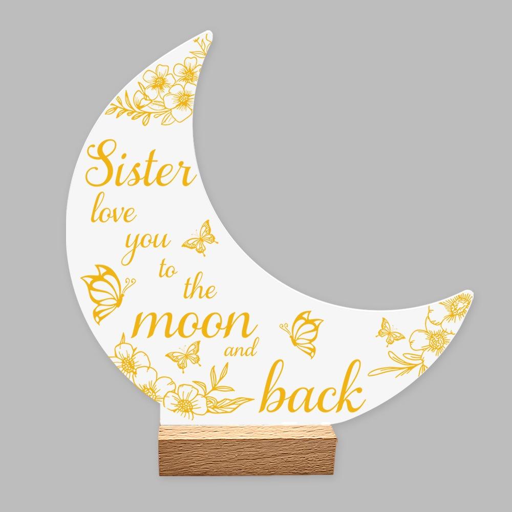 Black Gold Desktop Ornament with Wood Base Decorative Figurine  Home Decoration