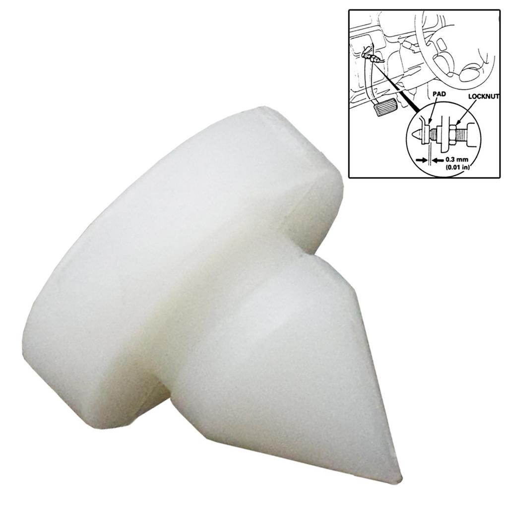 2 Stück Bremsschalter-Stopper, Bremspedal-Belag, Bremslichtschalter-Stopper, Bremsschalter-Belag, Kupplungspedal-Stopper 46505-SA5-000