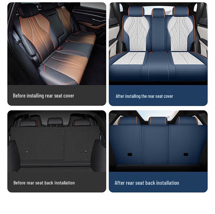BYD Song PRO Five-Seat SUV All-Season Diamond Pattern Perforated Seat Covers