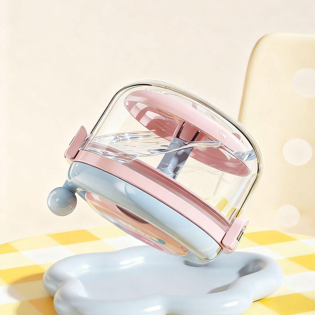 Dopamine Aligner Case: Leak-proof, Portable Denture and Children's Food-Grade Storage Cleaner