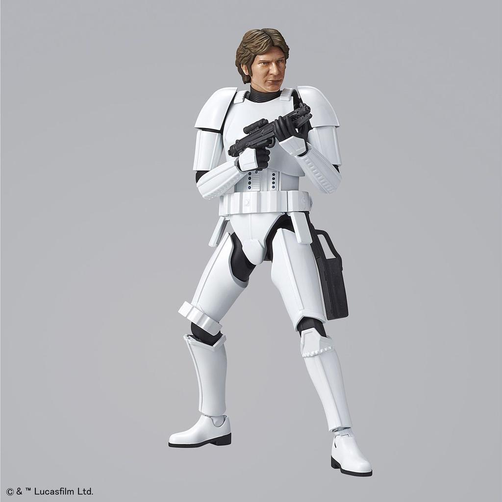 Bandai Star Wars 1/12 Han Solo Stormsrooper Ver Plastic Model Kit Japan 0uo for sale online Bandai Star Wars 1/12 Han Solo Stormsrooper Ver Plastic Model Kit Japan 0uo for sale online