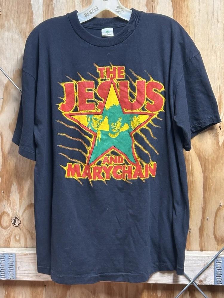 Винтажная футболка унисекс The Jesus And Mary Chain Базовый темно-синий цвет WA3425 XXXL