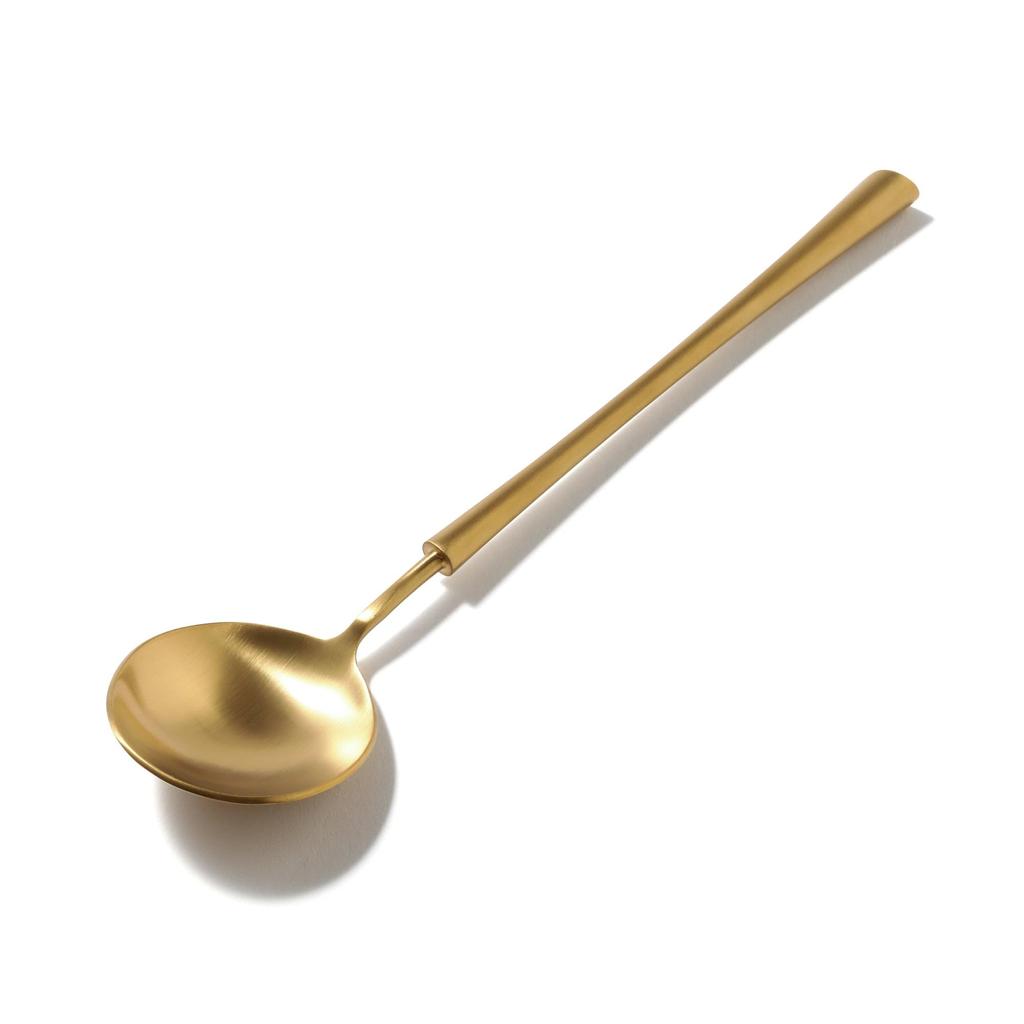 Francfranc Pair of Cutlery, 6-Piece Dinner Set, Gold