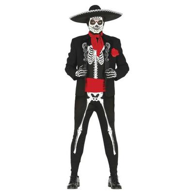 Fiestas Guirca Mexican Skeleton Costume Set