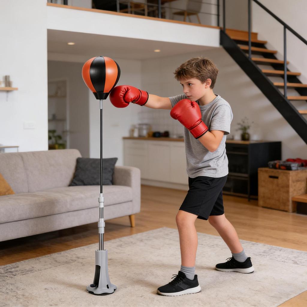 Schnelle Sandsäcke Saugnapf Schlagreflex Ausrüstung Fitnessstudio Reflex Boxsack Für Heim-Fitnessstudio Büro Fitness Hinterhof Übung