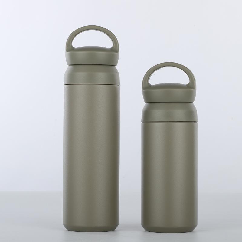 Double-layer Stainless Steel Vacuum Flask for Men and Women Coffee Cup Student Water Cup