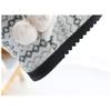 Munyamunya Nordic Room Fluffy Slippers for Cold Ankle Boots with Fleece Pattern Size M Shoes, Cute, Warm, Winter, Weather, (Snow White, (Approx.