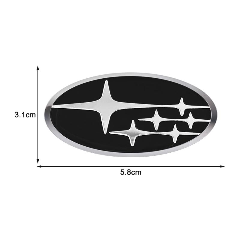 1 buc. Autocolant Volan Auto Emblema Decal Insignă Decor Accesorii Pentru Subaru Forester SG5 SH SJ Impreza XV Legacy Outback WRX STI GC8 Tribeca