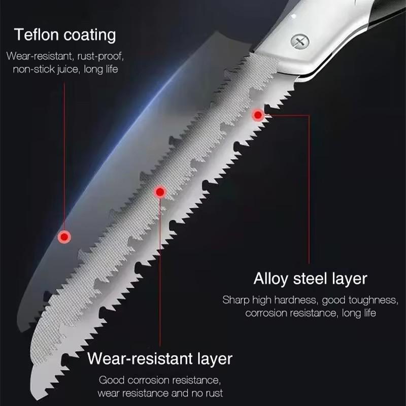 210mm Foldable Saw Camping Tool Folding Hand Pruning Saw