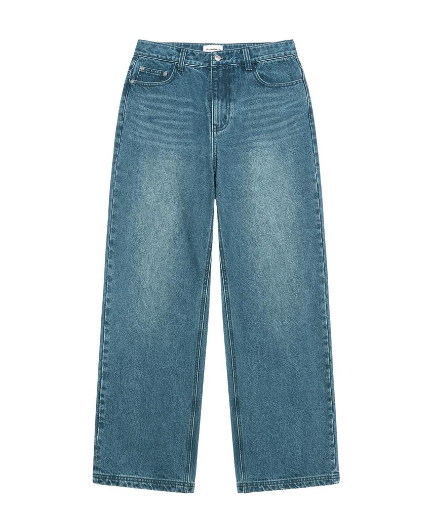 FILLUMINATE Daily Washed Denim Pants - Indigo