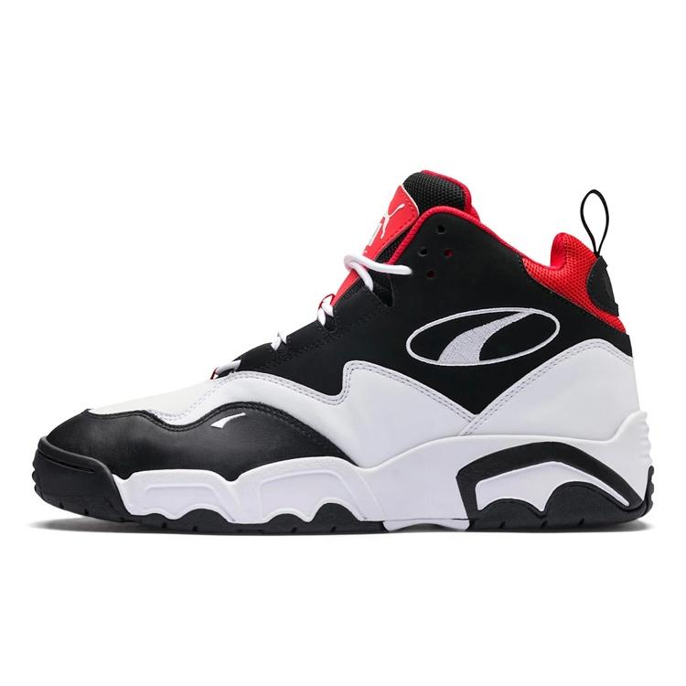 PUMA Source Vintage  Black White Red  Men s 369829-03 EU 40