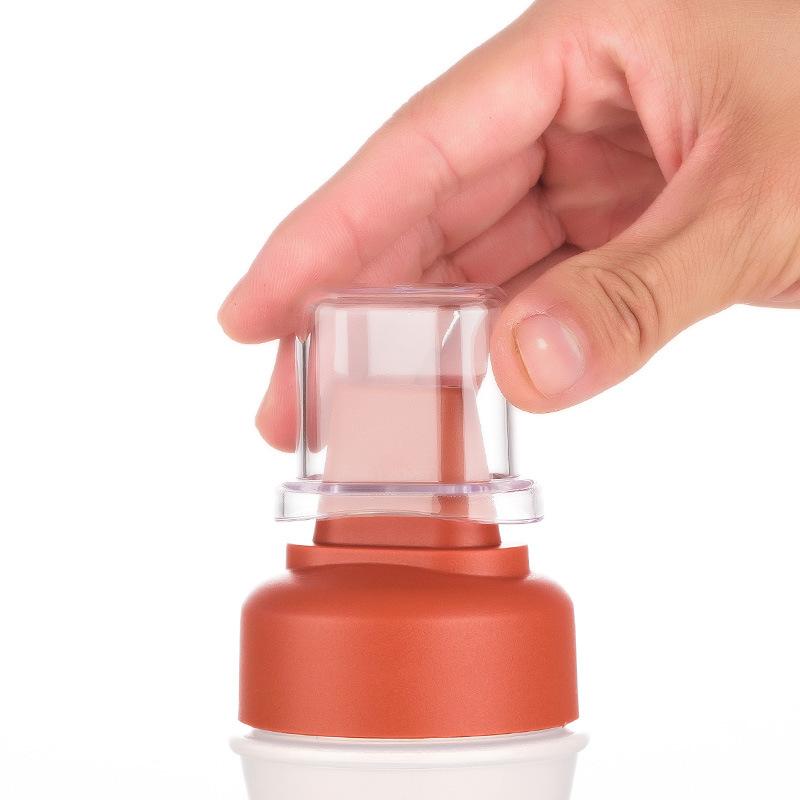 350ml 5 Hole Squeeze Condiment Bottles With Nozzles Plastic Ketchup Mustard Hot Sauces Olive Oil Bottles Kitchen Accessories