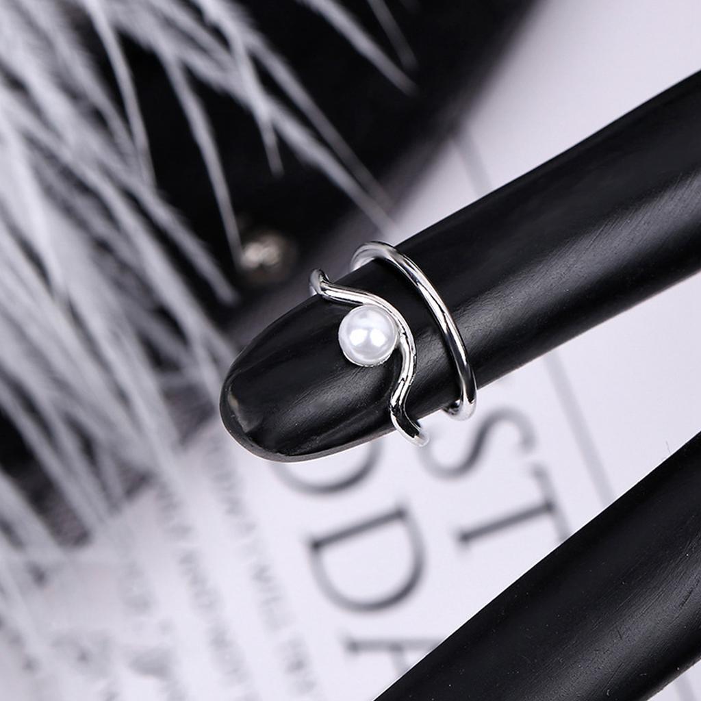 Prl Finger Nail Knuckle  S Stylish and Simple Copper Fingertip Jewelry for Women Girls