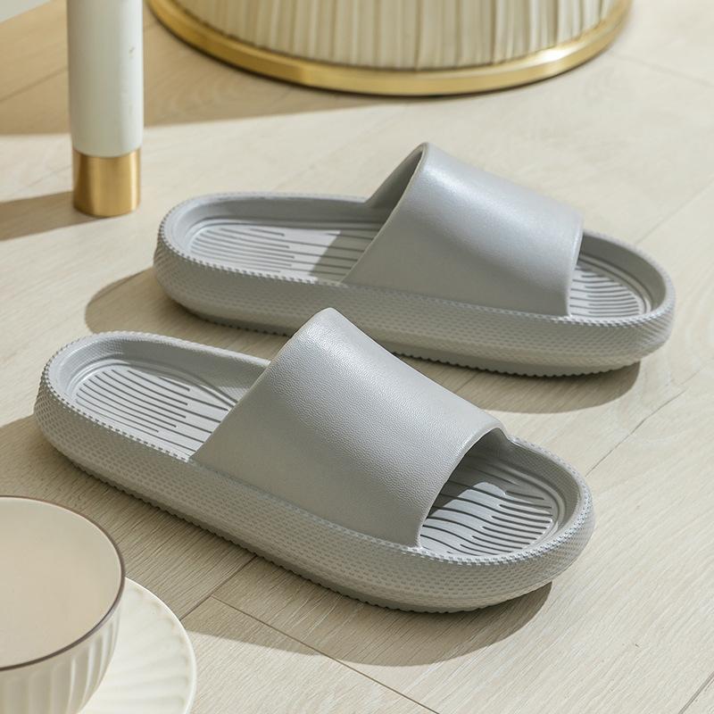 Slippers Summer Home Bathroom Bath Non-slip Deodorant Cool Slippers Women Eva Platform Silent Shoes