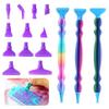 Replacement Pen Heads 5D Diamond Painting Pen DIY Craft with Multifunctional Tips Point Drill Pens Embroidery Cross Stitch