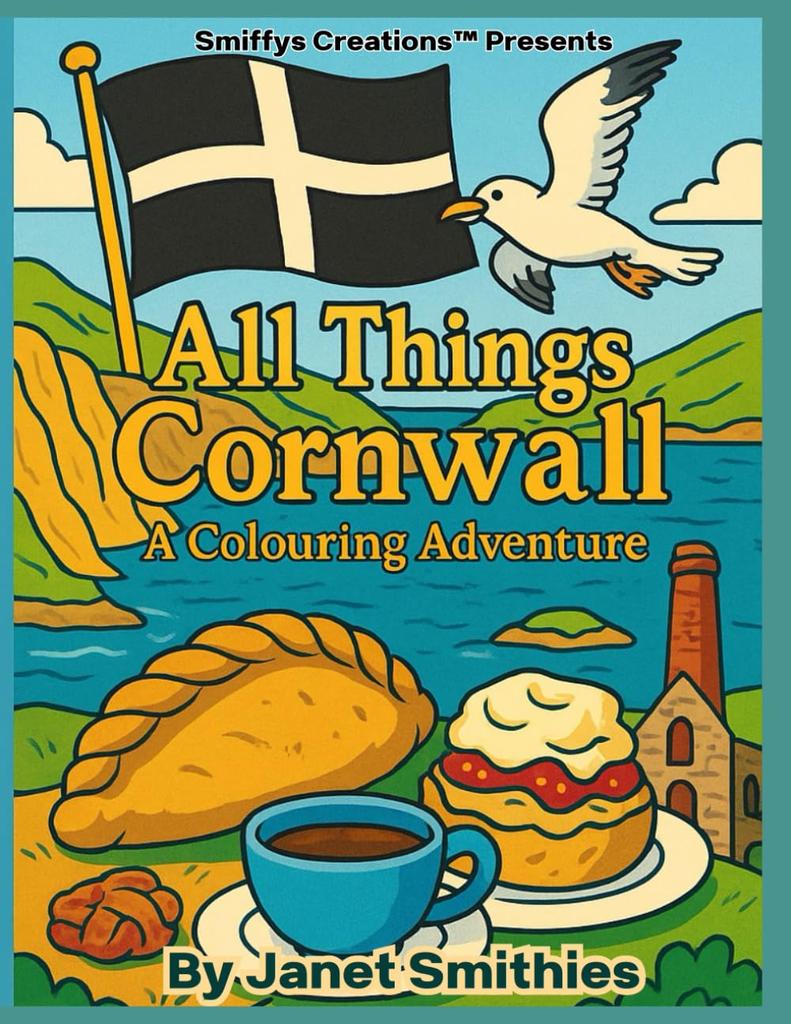 All Things Cornwall: A Coloring Adventure