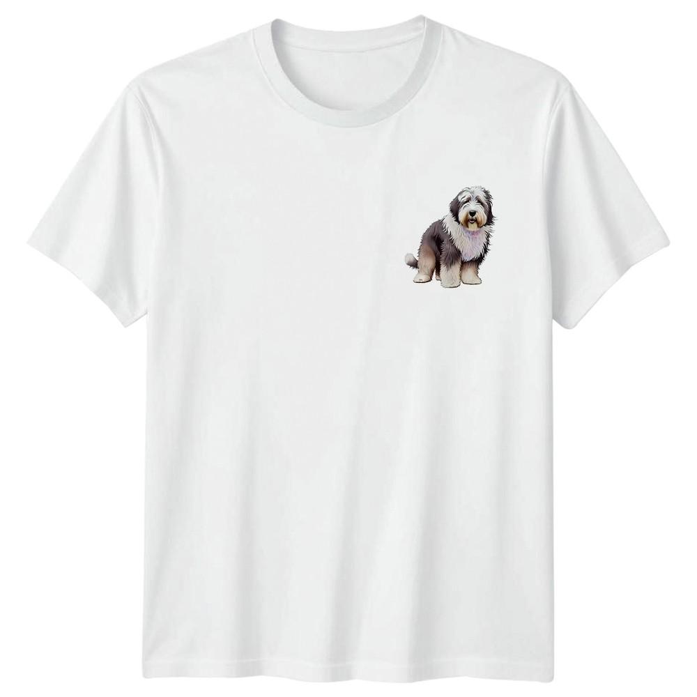 Old English Sheepdog Dogs Animal Unisexs TShirt Unisexs Graphic Unisex Pet Lover S