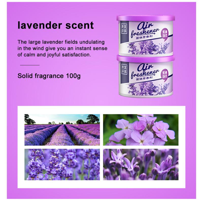 Lufterfrischer, fester Lufterfrischer, für den Innenbereich, Aromatherapie, Toiletten-Deodorant, Badezimmer-Deodorant, Auto-Parfüm