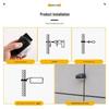 Solar Rainproof Courtyard Wall Lamp - Outdoor Villa Landscape Spotlight & Decorative Atmosphere Light