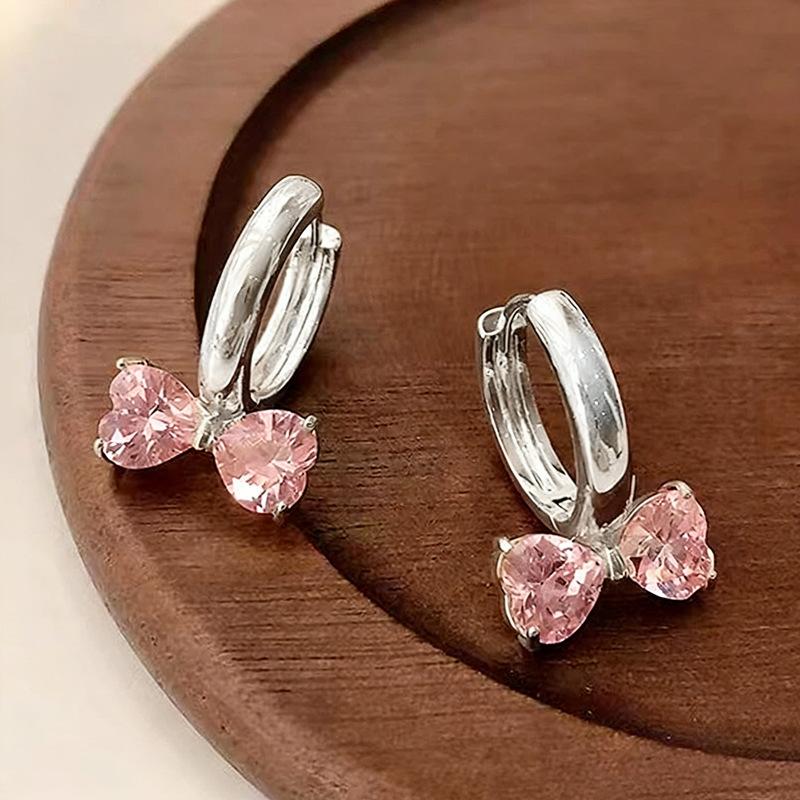 Fashion Copper Alloy Zircon Jewellery Drop Earrings For Women Wedding Party Gifts