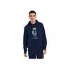 Polo FW22 Bärenprint Kordelzug-Hoodie Herren Hoodies Blau 710853309-001