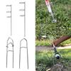 Fishing Pole Holder Ground Stand Rod Rack Universal Pole Holder Stand