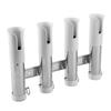 Fishing Boat Rod Holder Stainless Steel Waterproofing 4 Link Tube Fishing Rod Holder for Trucks Kayaks