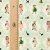 Kurahashi Rei Cut Cloth Toto Is Home Alone KRF28 Fabric Fabric Cute Kurahashi Rei Fabric Popular Illustrator and Picture Book Author Kitten Toto