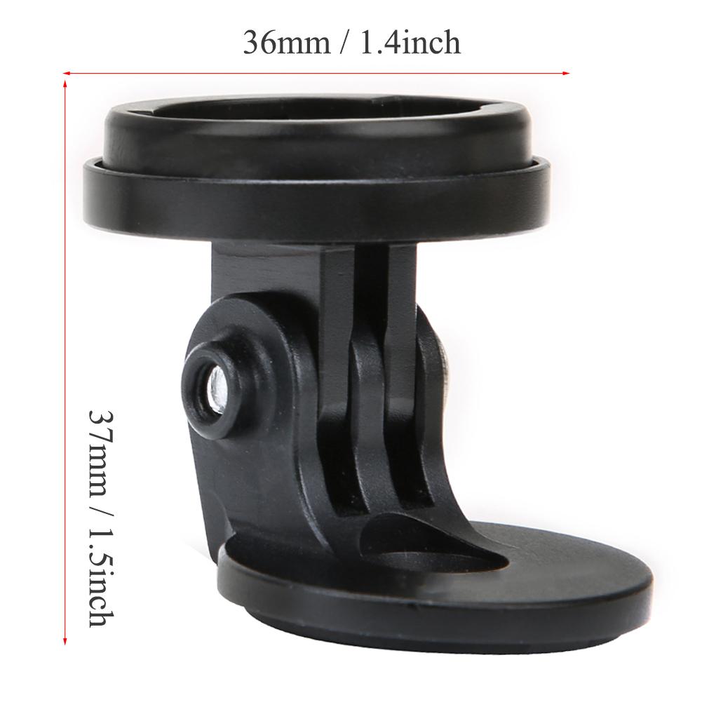 Code Table Extended Bracket Extension Holder with Adapter Base for Outdoor Cyclingblack