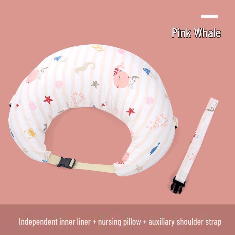 Breastfeeding & Nursing Pillow - Postpartum Support, Backrest, Side-Lying Baby Feeding Cushion