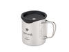Snow Peak 450ml Stainless Steel Mug Silicone Lid MGC-058 Vacuum Insulated