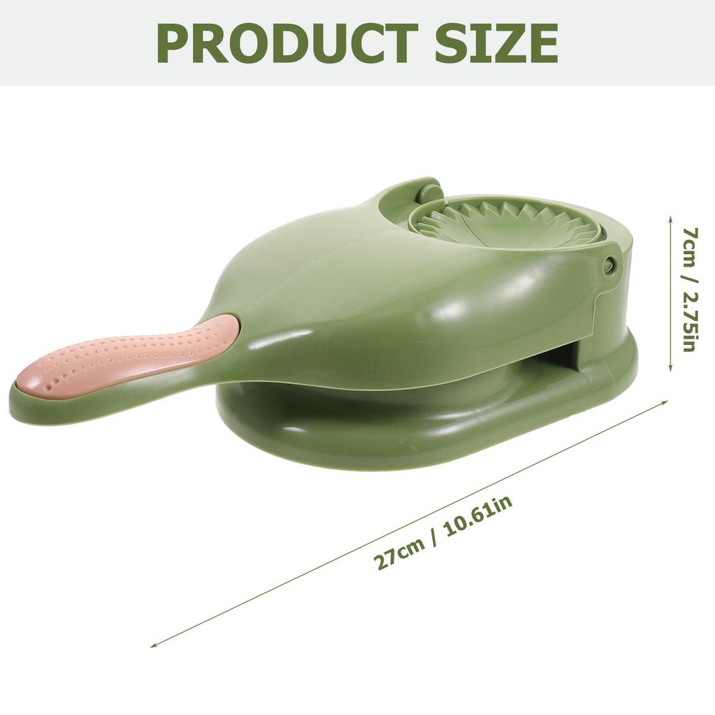 Dumpling Presser Kitchen Gadget Portable Tool for Making Wrappers Mini Pie Shells Long Handle Flat Surface Suitable Home Kitchen