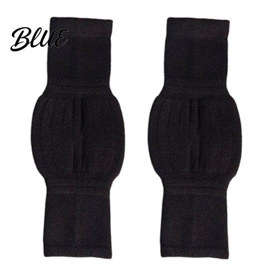 Thermal Knee Braces 1 Pair Knit Leg Warmers for Elderly Women Soft Stretchy Winter Thick Sleeves Anti-slip Long Boot Socks Cold Weather Breathable
