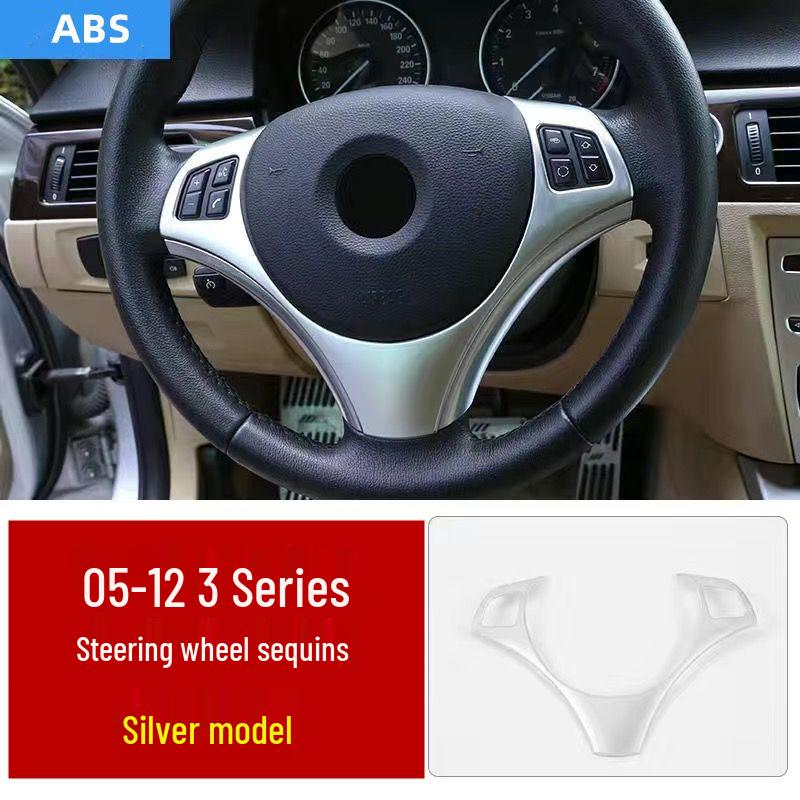 

Carbon Fiber Steering Wheel Frame Trim for BMW 3 Series E90/E92/E93 320/325i Interior Modification.