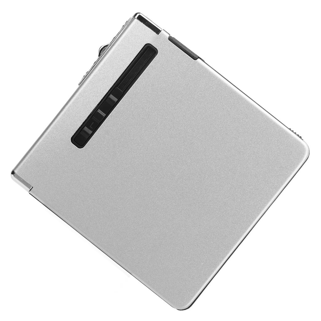 20 Regular Cigarettes Case Box USB Rechargeable Cigarette Case with Lighter for Men Women Ideal